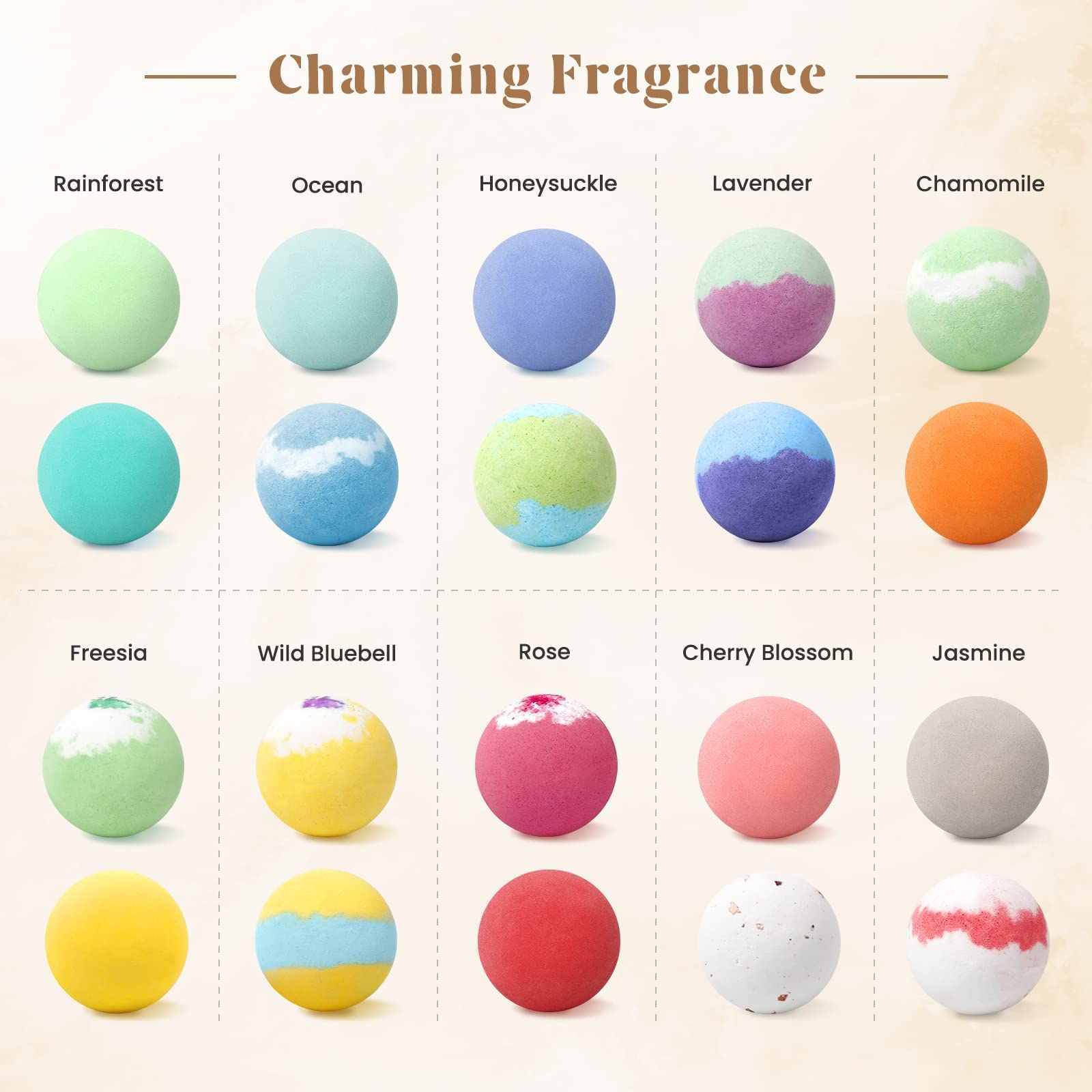 ZenBombs bath bombs release colorful water swirls for a relaxing soak
