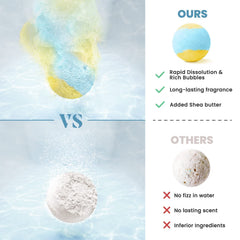 ZenBombs bath bombs are individually wrapped to preserve freshness