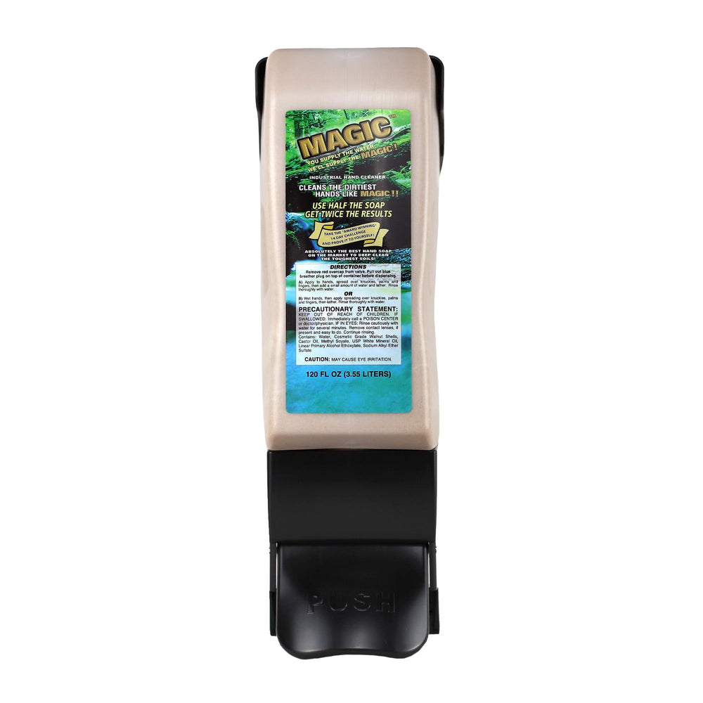Zenex Magic Hand Soap moisturizing skin after clean.