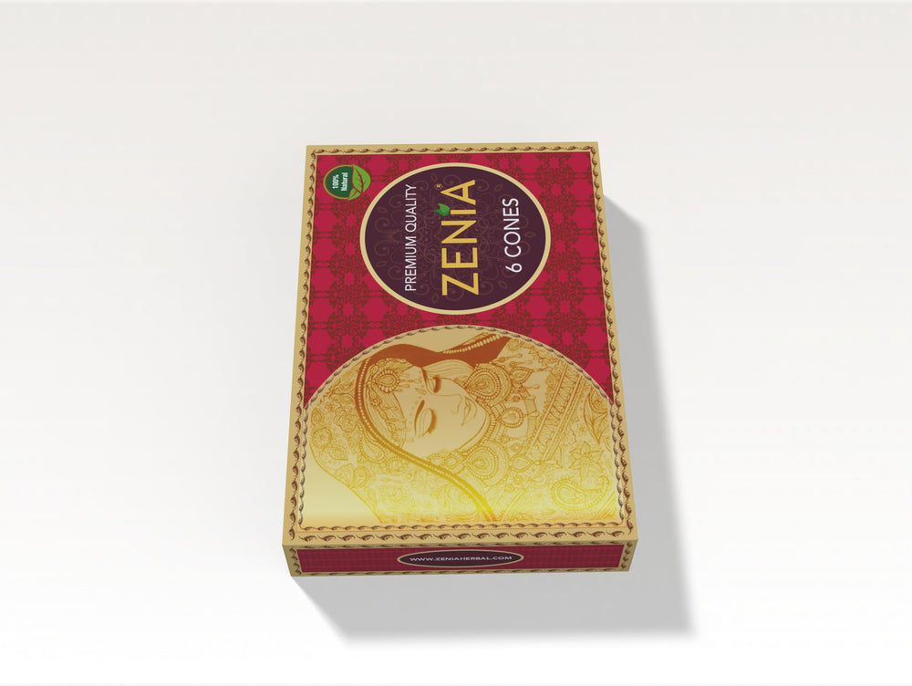 Zenia natural chemical-free henna provides a pure radiant tone.