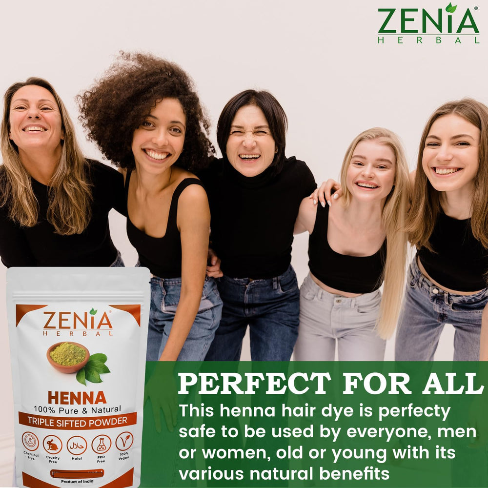 Zenia powder texture triple-sifted offers a smooth, ready-to-make paste for consistent results.