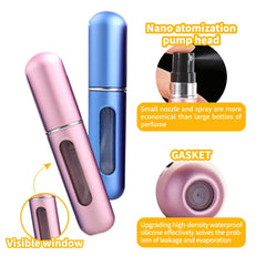 ZenithFast purple mini bottle offers compact scent storage.
