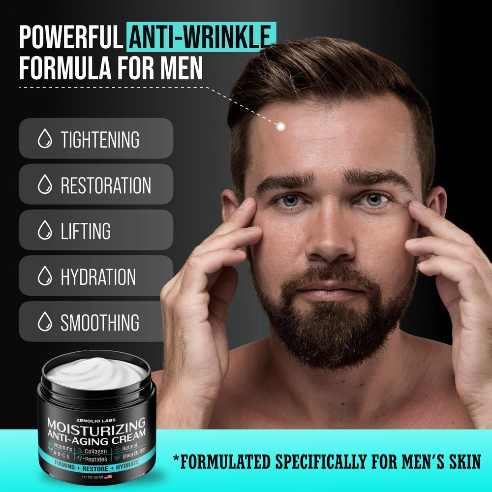 Zenolio Labs crema facial de absorción rápida para hidratación duradera.