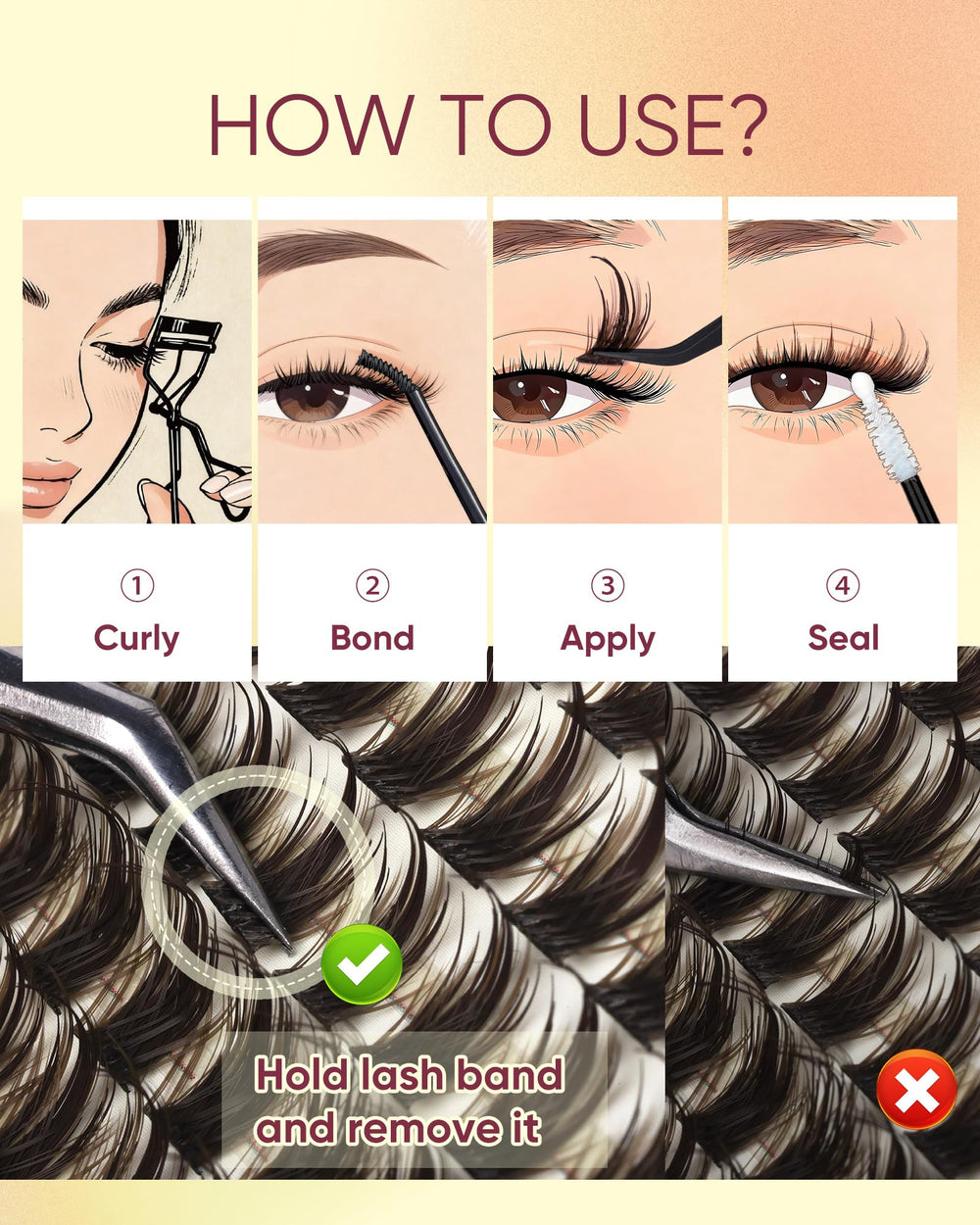Salon-free allure with no-fuss at-home lash upgrade.