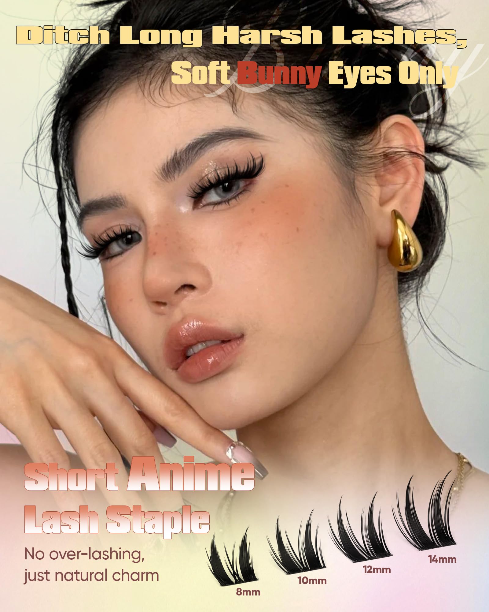 Zenotti DIY lash clusters are quick to apply for beginners in minutes