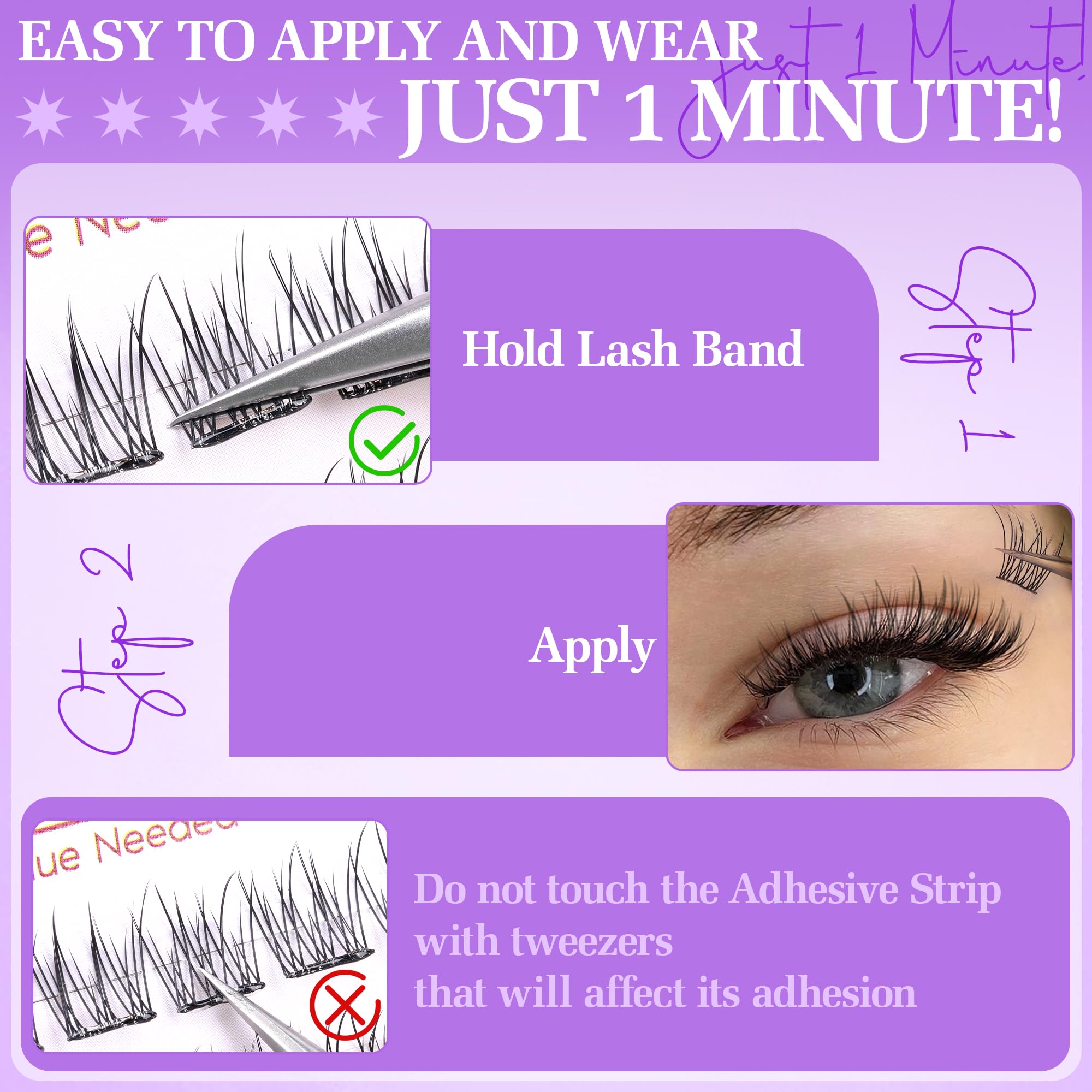 Zenotti one-minute application helps beginners achieve a polished look.