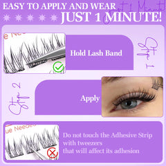 Zenotti one-minute application helps beginners achieve a polished look.