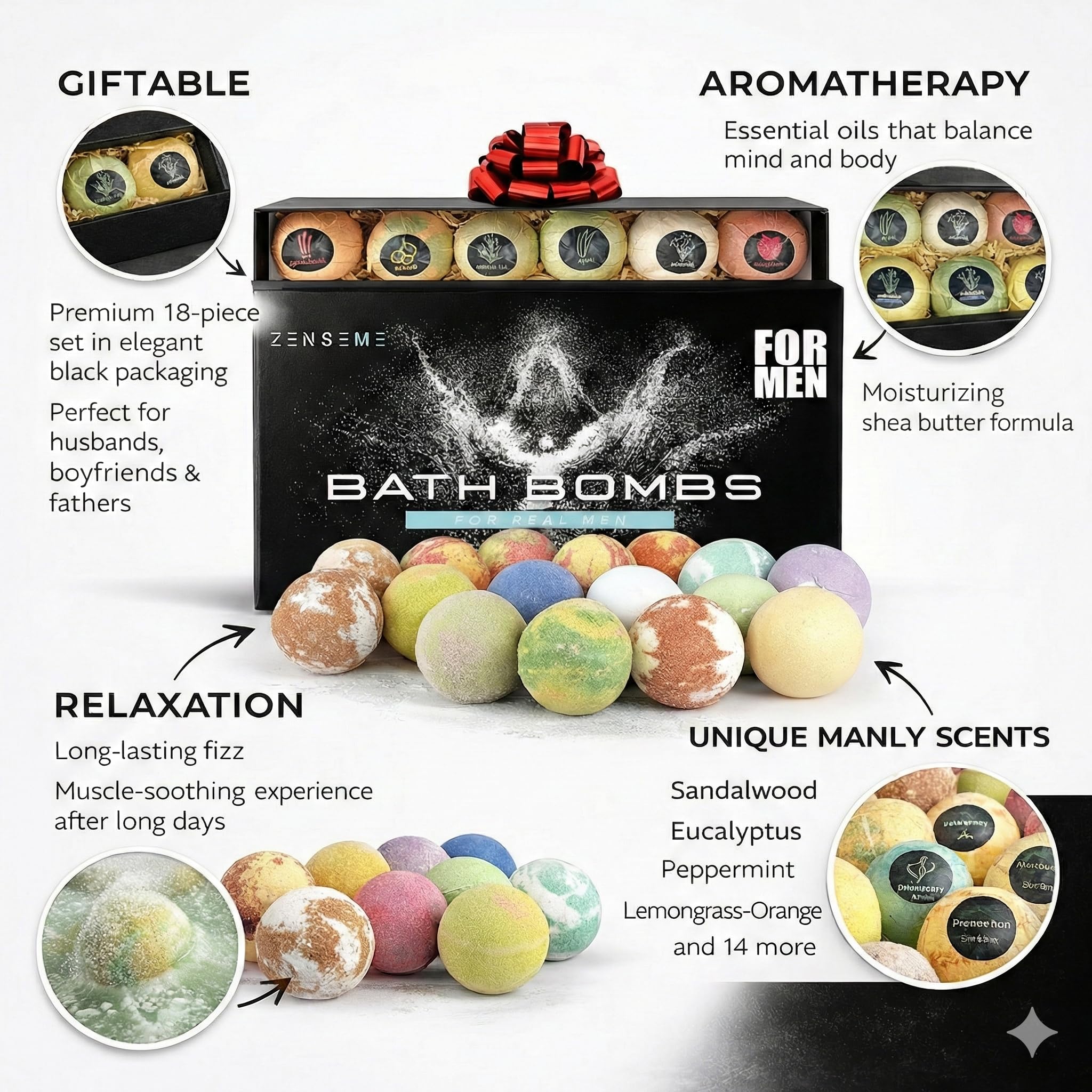 ZenseMe gift box opens, premium presentation for gifting