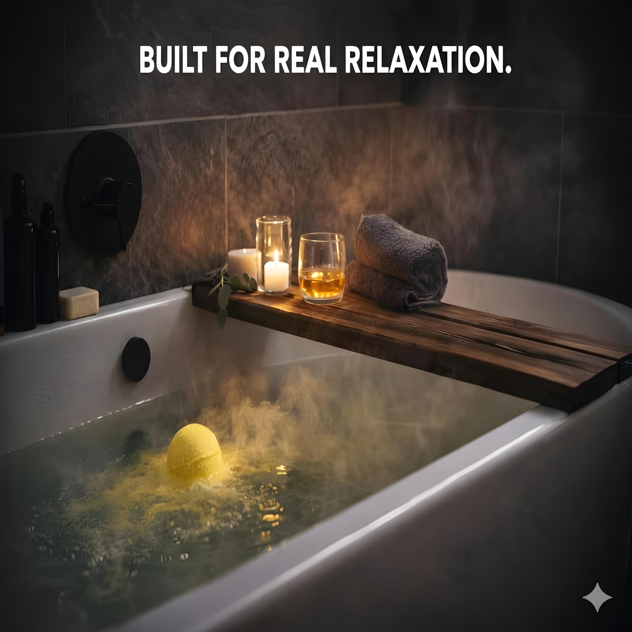 Bomba de baño ZenseMe aroma té verde, cuidado de la piel