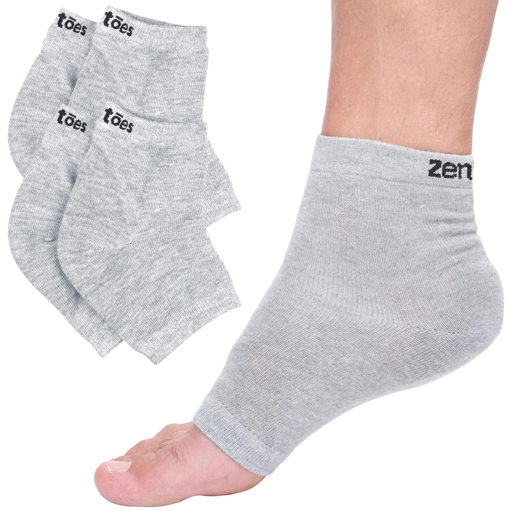 Calcetines hidratantes ZenToes para talones secos, suaves al contacto