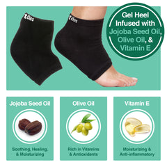 ZenToes con diseño dedo abierto para mayor comodidad nocturna
