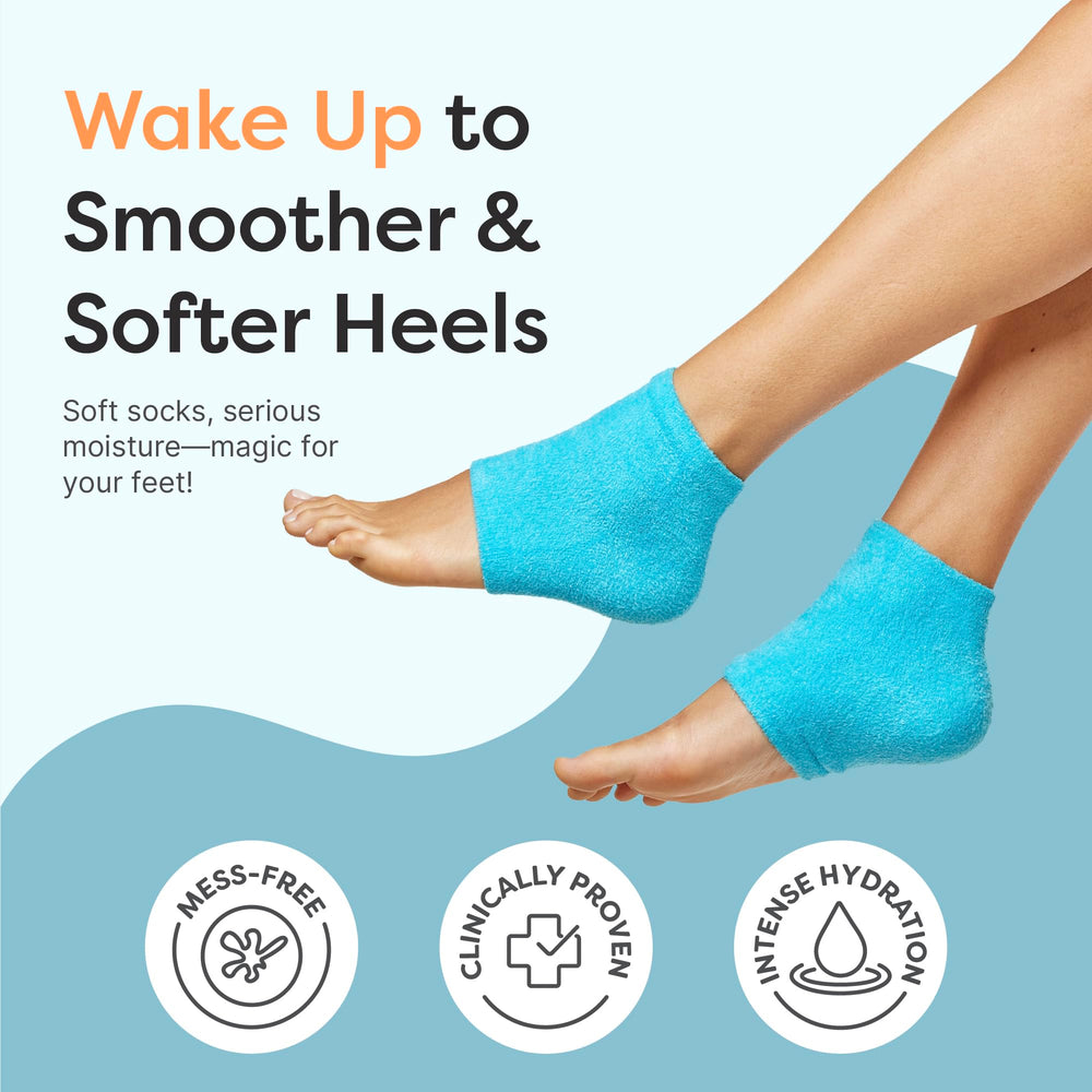 ZenToes gel interior con aceites nutritivos para hidratar talones.