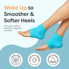 ZenToes gel interior con aceites nutritivos para hidratar talones.