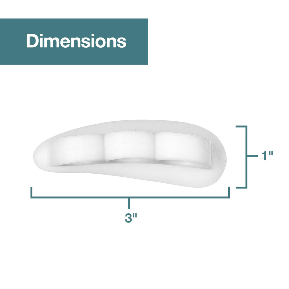ZenToes package includes two pairs for backup wear.