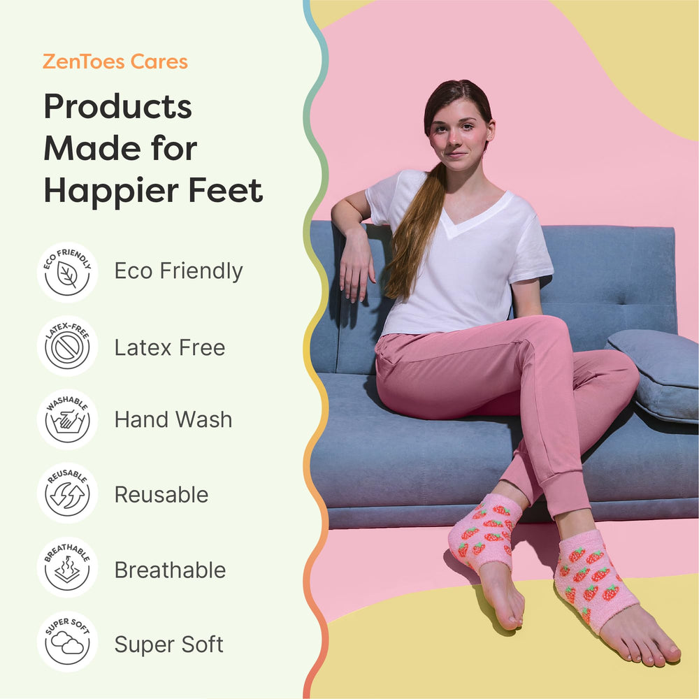 ZenToes producto lavable y reutilizable para uso diario.