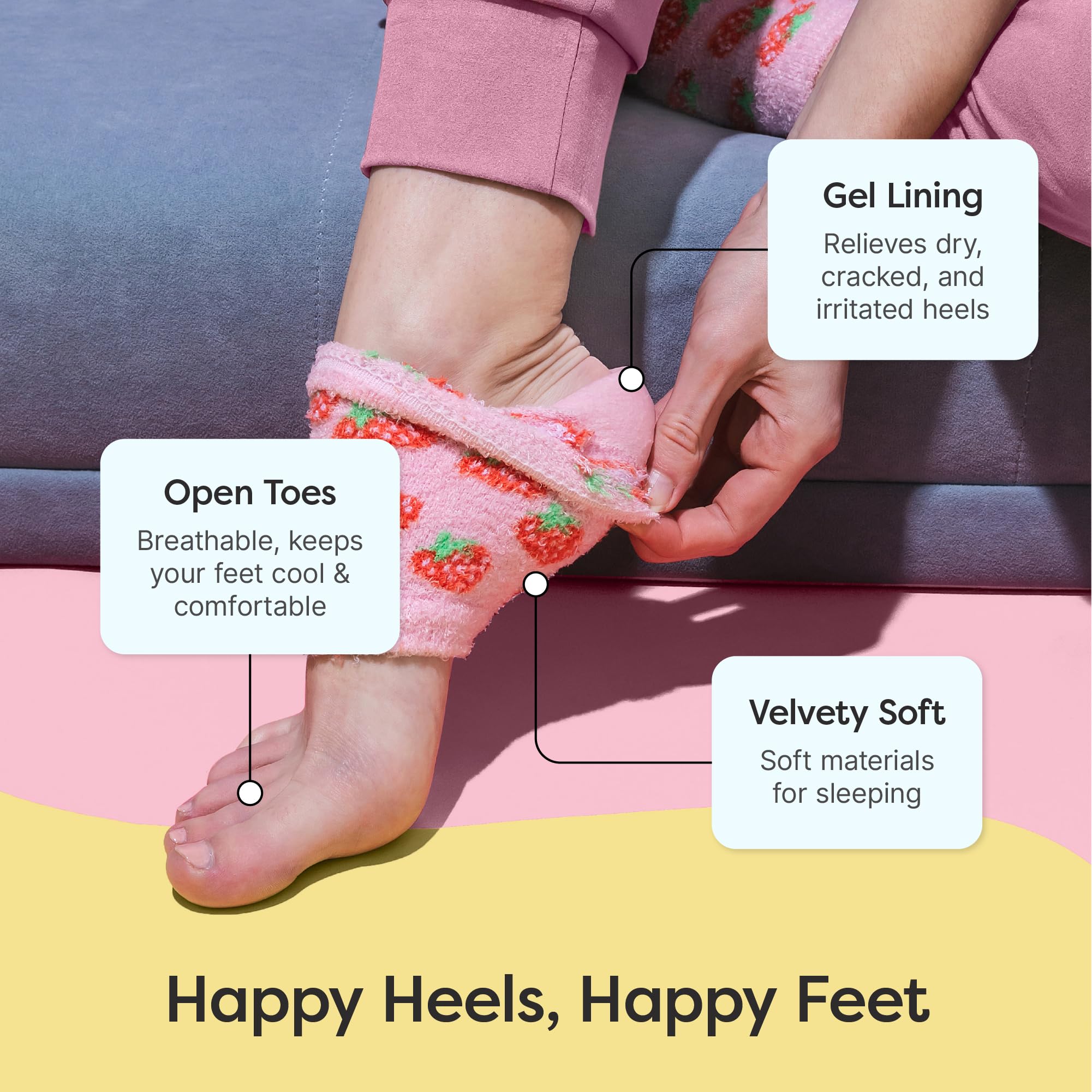 ZenToes talla regular ofrece ajuste cómodo para la mayoría.