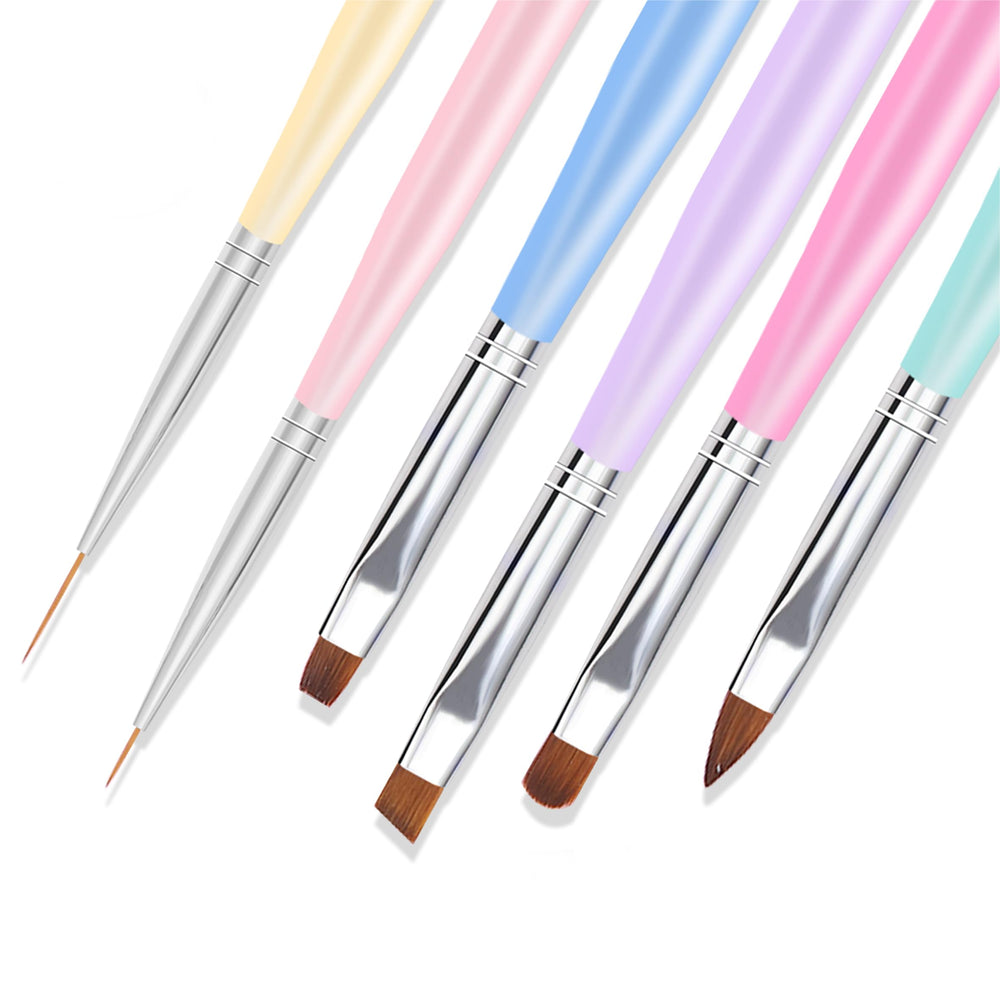 ZEOHBETY builder gel brush for smooth gel application and sculpting.