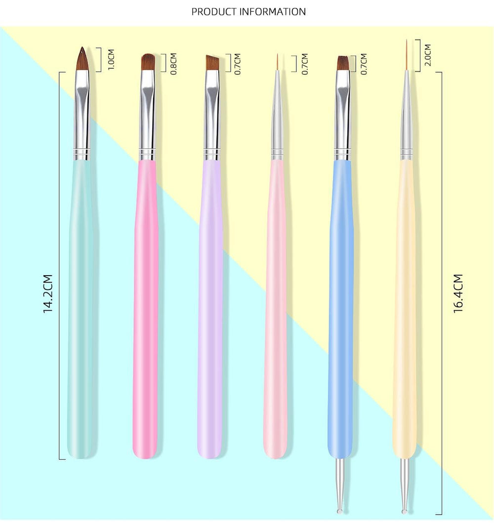 ZEOHBETY dotting pen nail art for precise decorative dots.