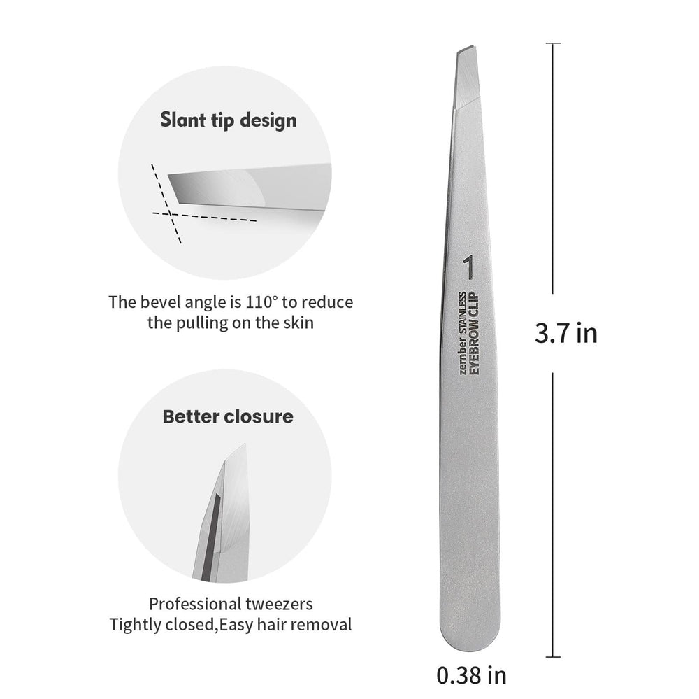 ZERNBER travel-friendly eyebrow tools for on-the-go grooming
