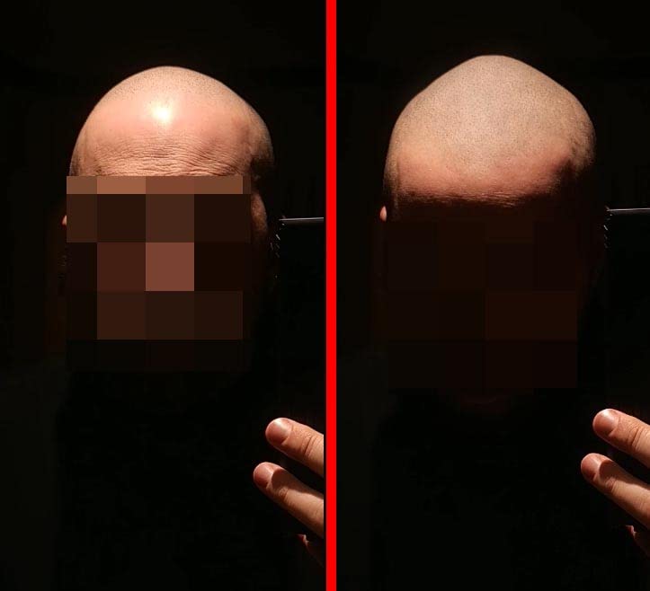 Zero Shine Jar displayed on counter offers a matte finish option for the scalp