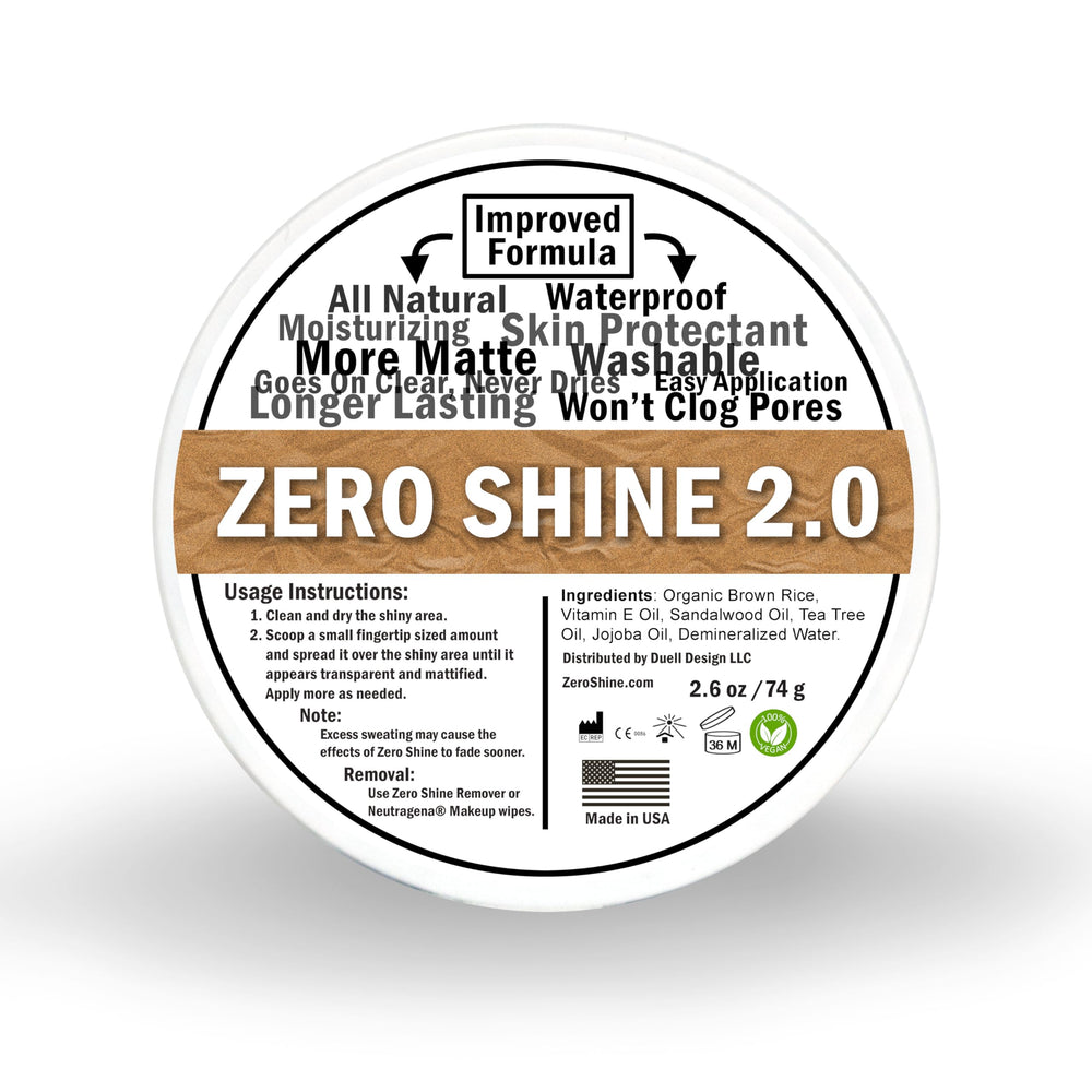 Zero Shine Jar SMP Matte 2.0 front view showing matte finish for the scalp