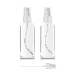 ZEROFIRE 2pack 1oz clear spray bottle for easy travel and fragrance samples.
