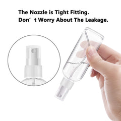 ZEROFIRE cap protection transparent cap protects the spray head during travel.