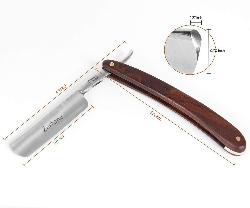Zertone blade edge shows high-hardness carbon steel performance
