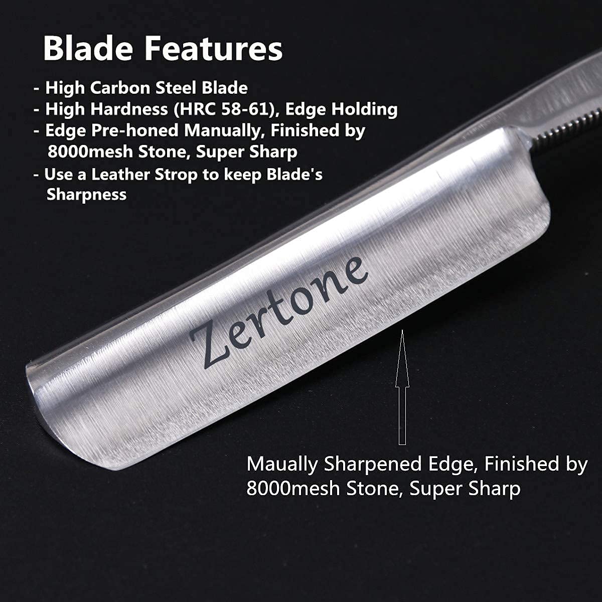 Zertone hollow-design handle aids drying after use