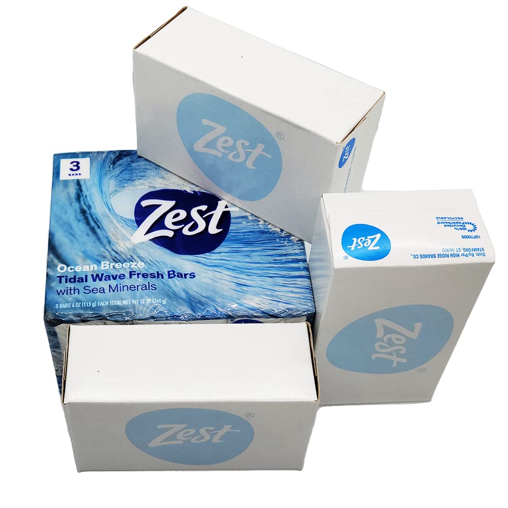Zest Brisa Mar jabon en barra empaque ecologico para compras sostenibles