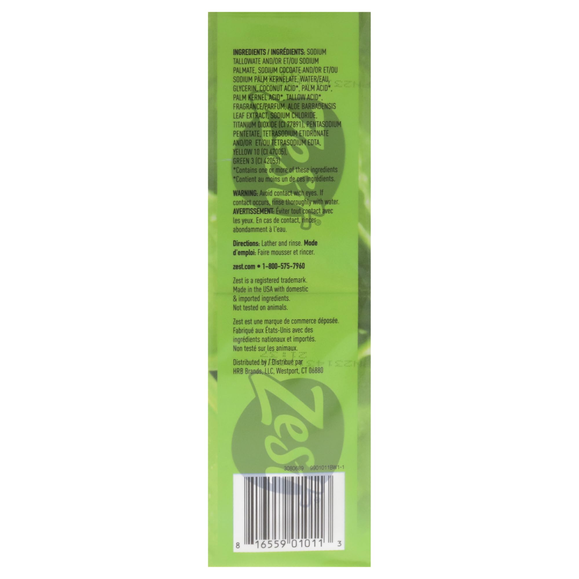Zest 8 barras: ideal para uso diario y experiencia refrescante.