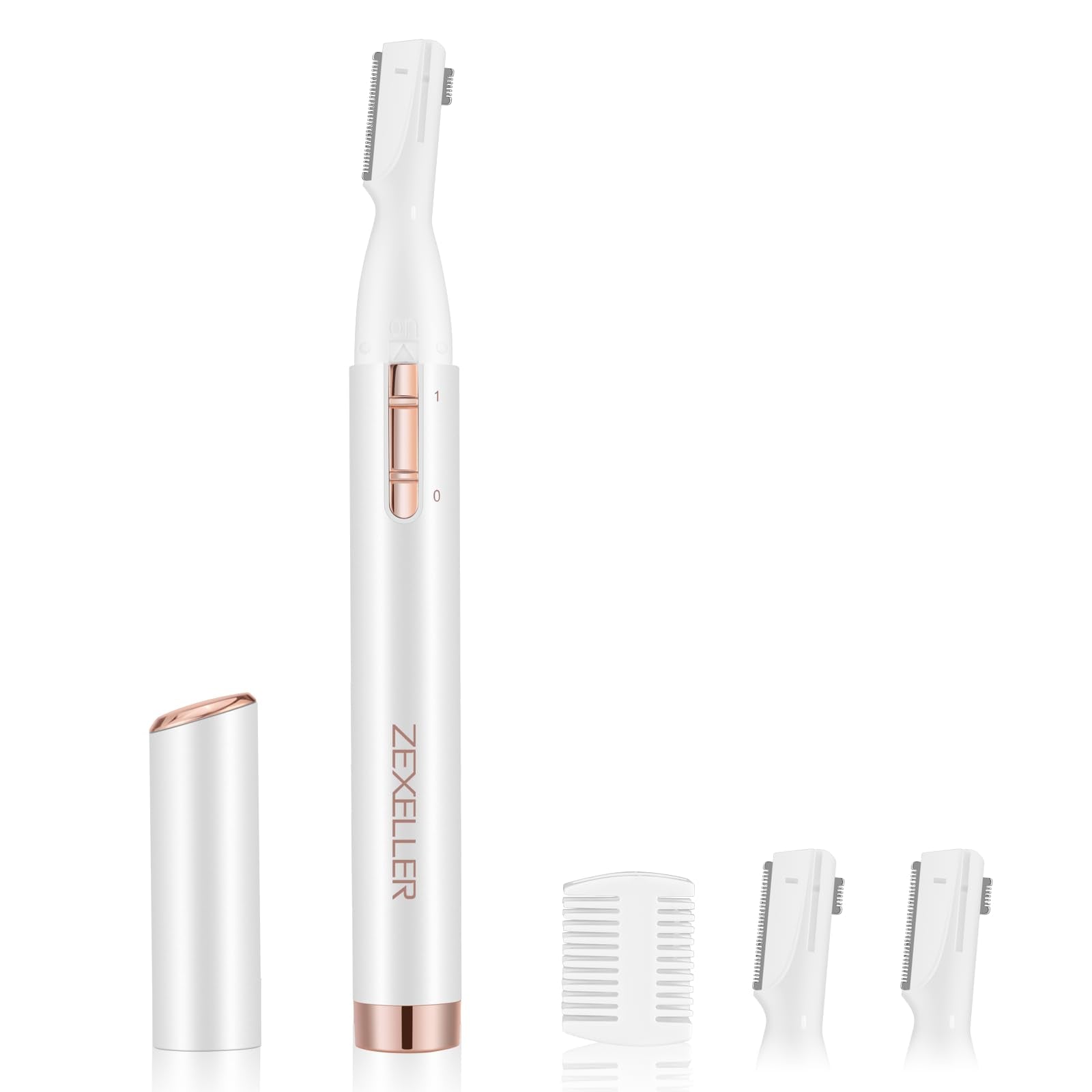 ZEXELLER Eyebrow Trimmer compact design for precise shaping on-the-go
