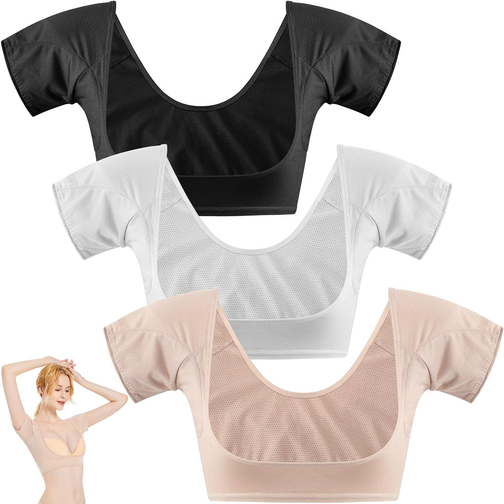 Almohadillas absorbentes Zhanmai para axilas, pack trio, absorción continua.
