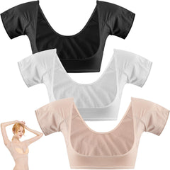 Almohadillas absorbentes Zhanmai para axilas, pack trio, absorción continua.