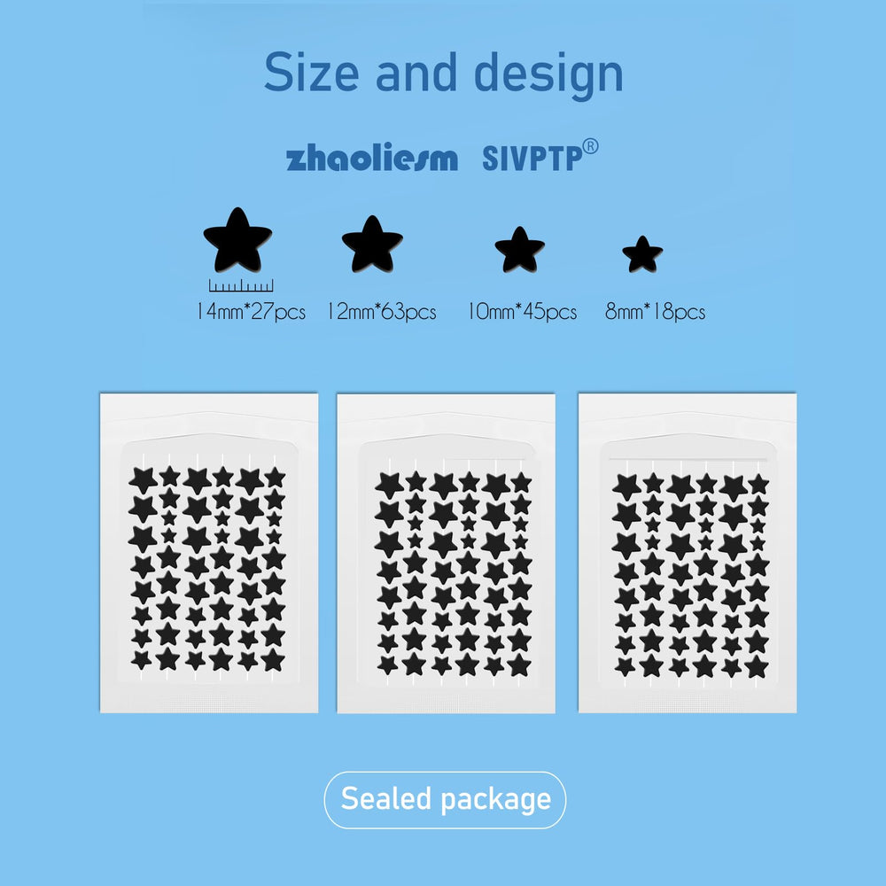 Adherencia impermeable de ZHAOLIESM Estrella Negra para usar durante actividades.