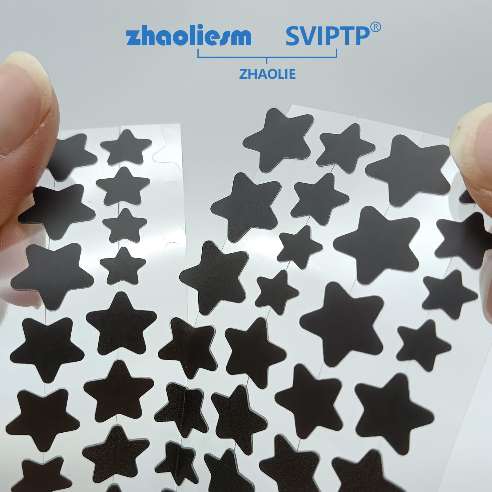 Parche 10mm Estrella Negra de ZHAOLIESM, cobertura precisa para áreas afectadas.