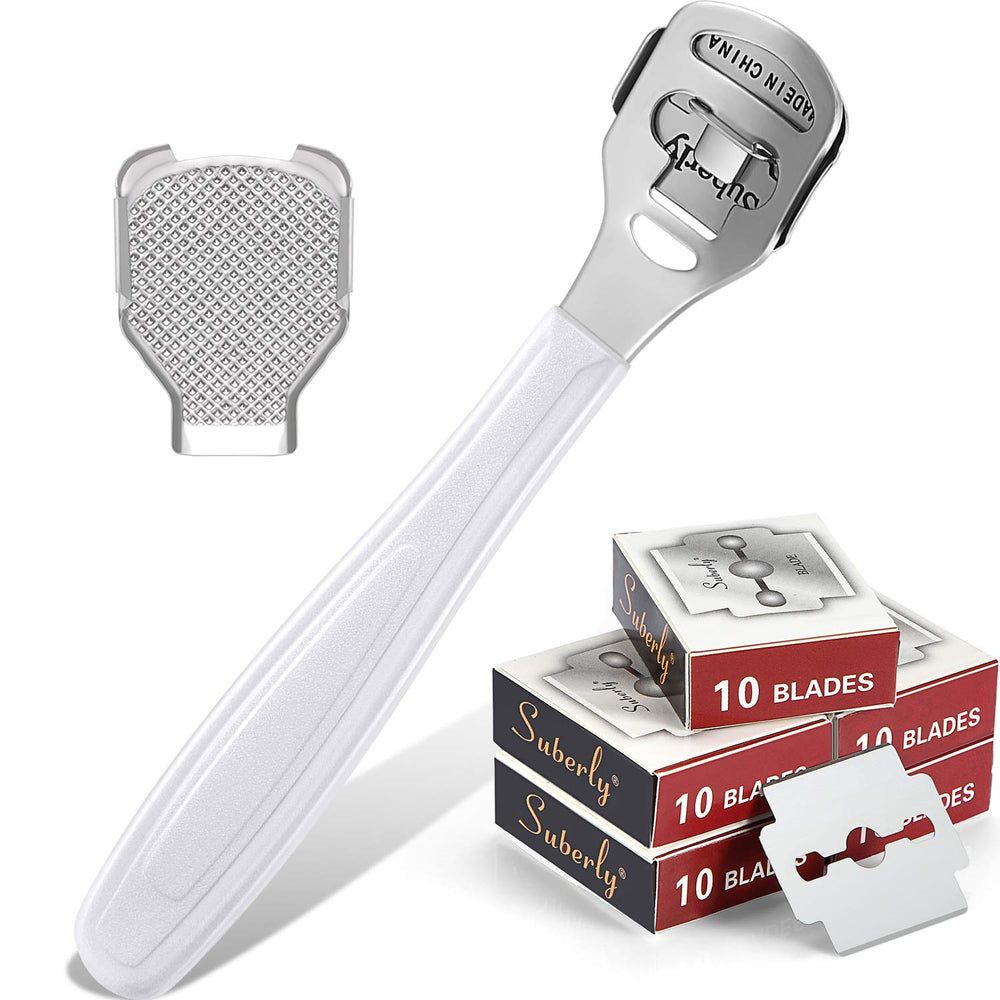 Zhehao callus shaver set package for easy at-home foot care and grooming.