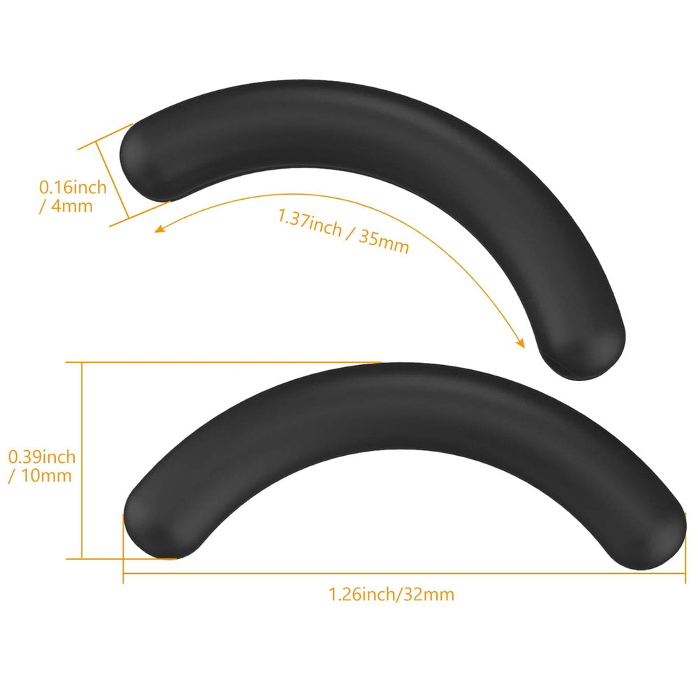 Zhehao eyelash curler refill pad 35mm arc, fits many curlers for consistent lift