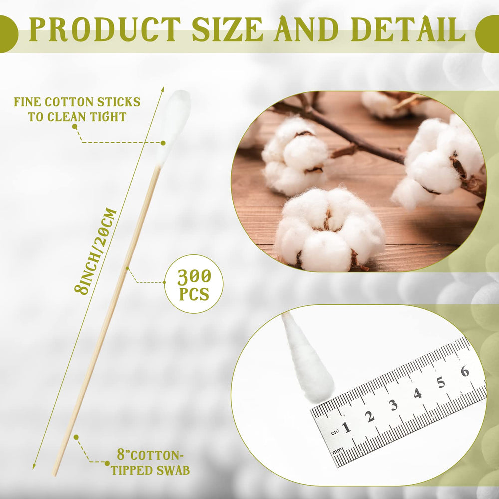 Zhehao oversized cotton bud tip ideal for hard-to-reach areas.