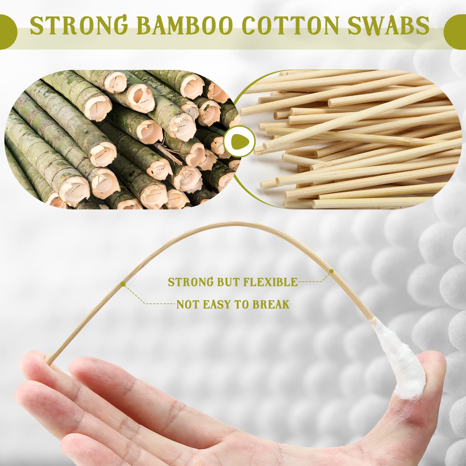 Zhehao soft absorbent tip suitable for gentle skincare tasks.