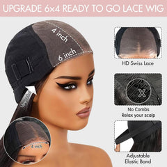 ZHENGON bob wig virgin Brazilian human hair for smooth, tangle-free styling.