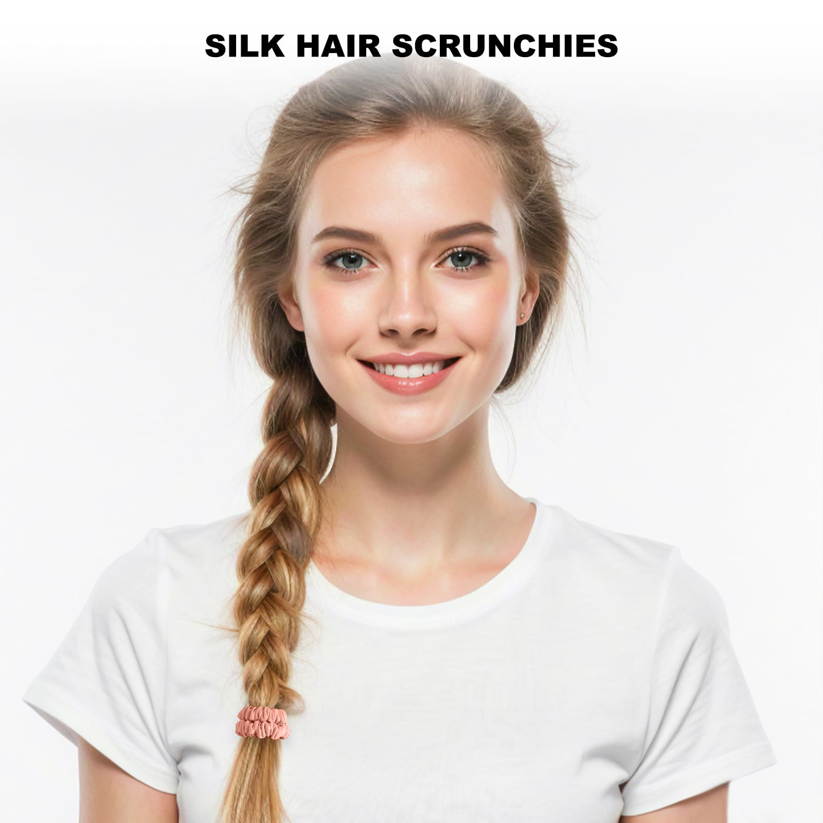 ZHENSILK lazos de seda rosa para estilos femeninos