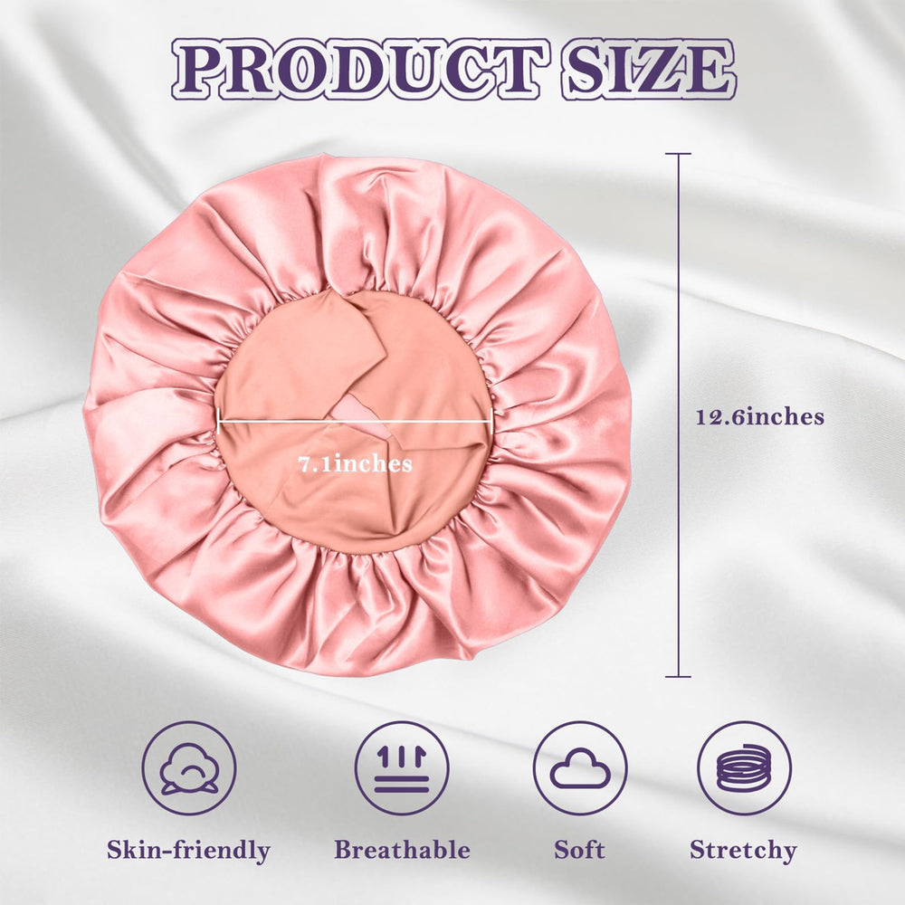ZHENSILK multi-use bonnet suitable for washing, makeup, and daily tasks