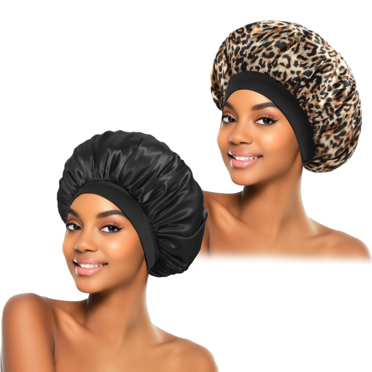 ZHENSILK satin bonnet close-up texture showing smooth silk for hair protection.