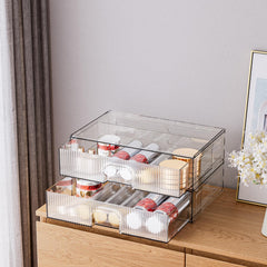 ZHIAI kitchen pantry organiser saves counter space and groups items
