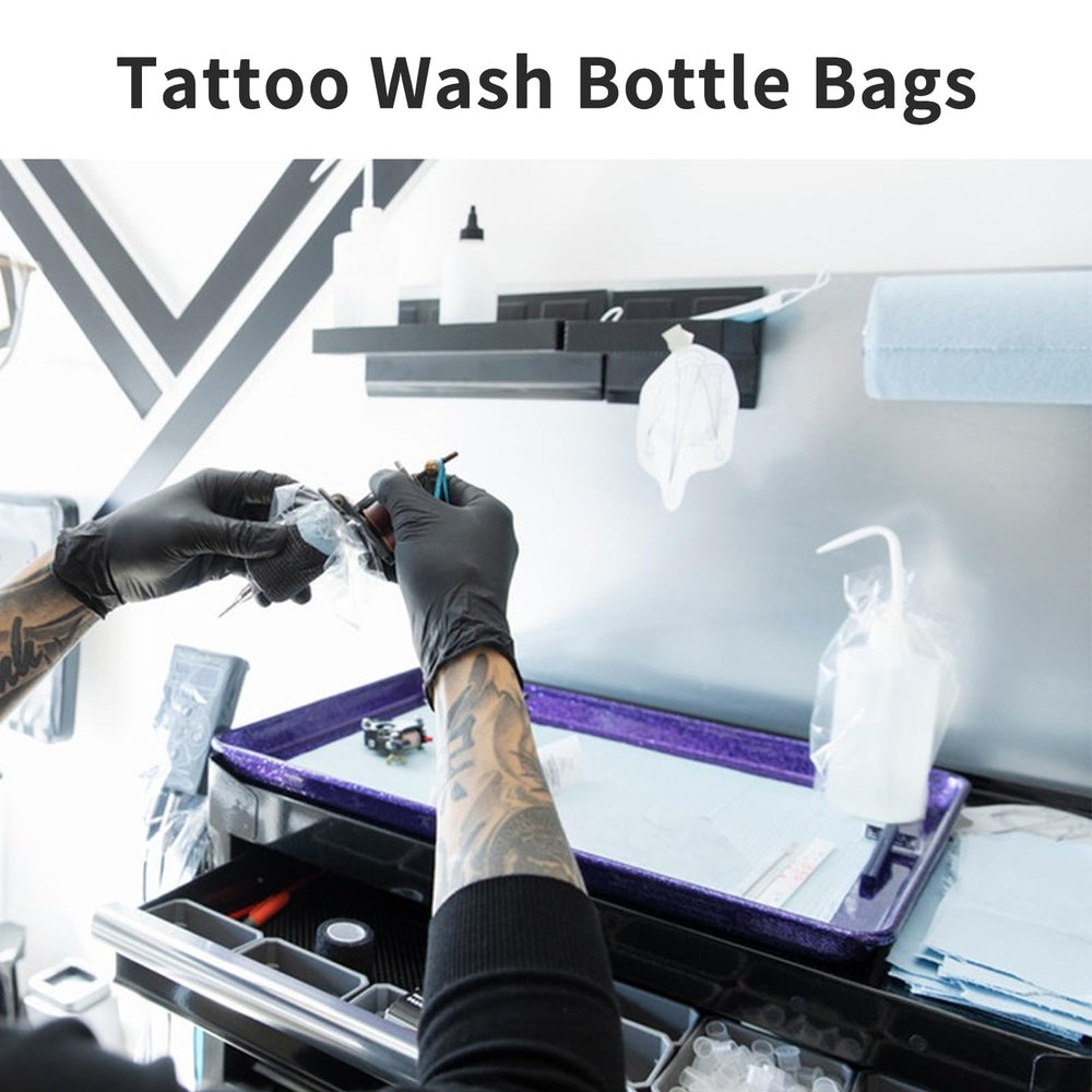 Capas cubiertas ZHOOGE para botellas de tatuaje protegen contra contaminación.