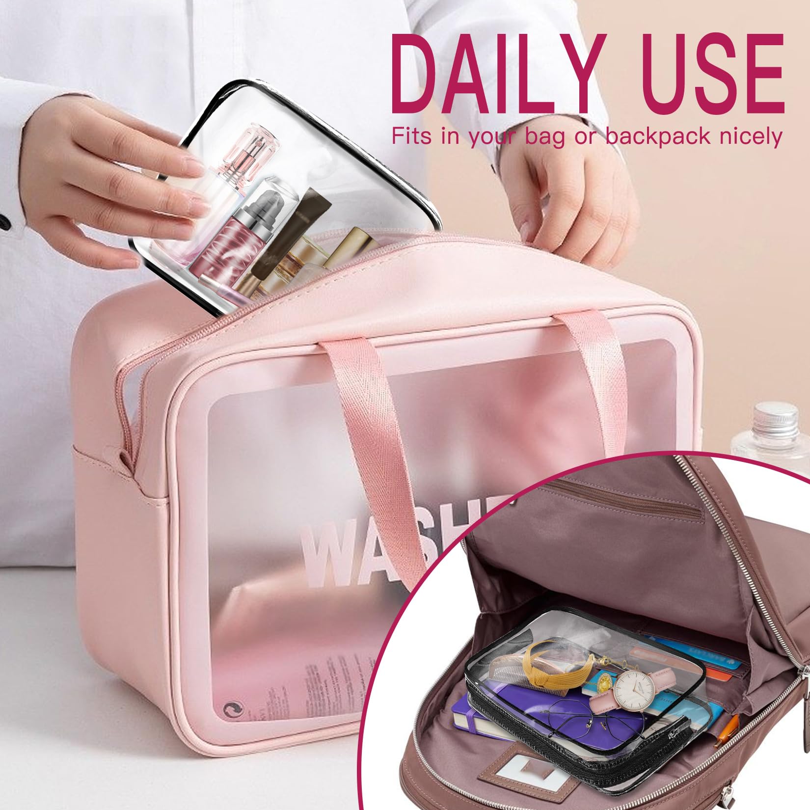 ZHOOGE compact design fits in luggage, backpack, or purse