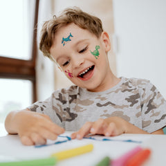 Tatuajes Zhtulck para niños: sirenas de colores vivos para imaginación.