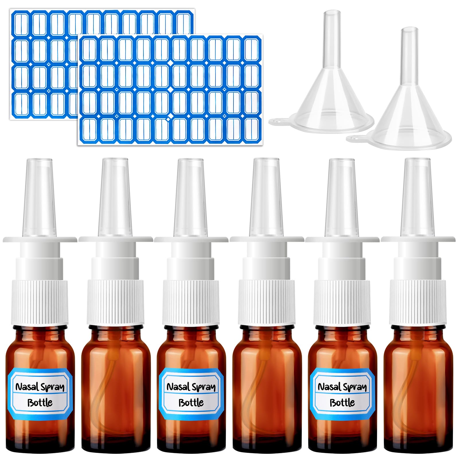 ZHWKMYP nasal spray bottle 10ml for precise dosing on the go