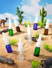 ZHWKMYP nasal spray amber bottle for sensitive nasal care